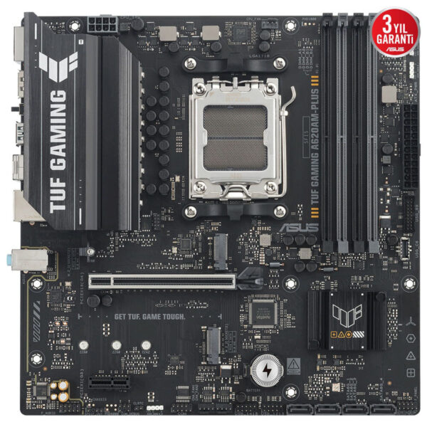 Yeni Nesil Oyun Anakartı, ASUS TUF Gaming ana kartı, yüksek performans ve dayanıklılık sunar, çoklu PCIe yuvaları, RAM slotları ve gelişmiş soğutma özellikleri ile oyun tutkunları için ideal.