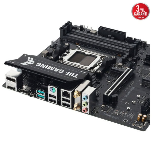 Yüksek kaliteli ASUS anakart, DDR4 RAM yuvası ve çoklu bağlantı portlarıyla oyun ve PC bileşenleri için ideal, donanım yükseltmek isteyenler için uygun.