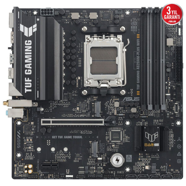 Intel işlemci anakart, AMD ve Intel uyumlu, yüksek performanslı gaming bilgisayar anakartı, ASUS TUF gaming ana kartı, 3 yıl garanti ile dayanıklı anakart, yüksek hız ve stabilite sağlayan anakart modeli.