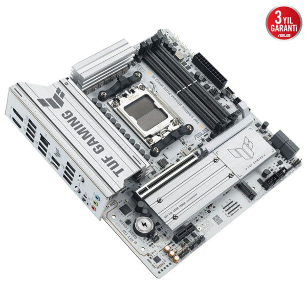 Yüksek performanslı gaming anakartı, ASUS TUF Gaming serisi, Intel ve AMD uyumlu, mükemmel soğutma ve dayanıklılık özellikleriyle oyun keyfini artırır.