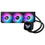 Yüksek performanslı ASUS ROG yüzeyli su soğutucu, RGB aydınlatmalı fanlar, bilgisayar performansını artıran modern tasarım, sessiz ve verimli soğutma özelliği ile oyun bilgisayarlarını tercih edilen soğutma çözümü.