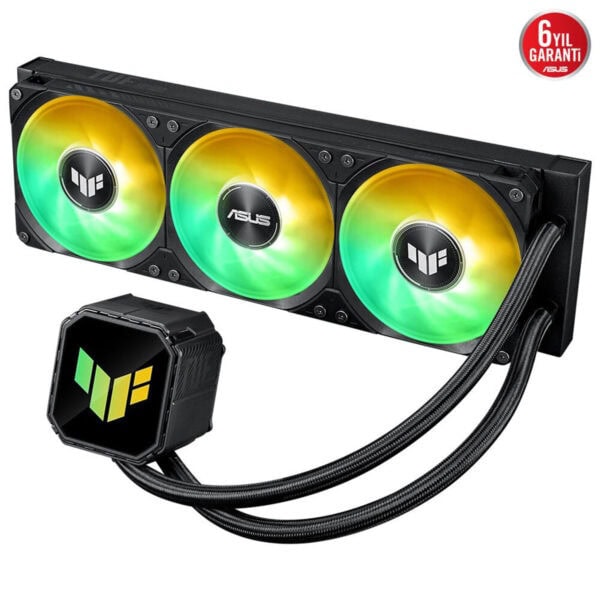 RGB sıvı soğutucu fanlı ve su soğutmalı bilgisayar CPU soğutucu, yüksek performanslı gaming soğutma sistemi, oyun ve bilgisayar donanımı için ideal.