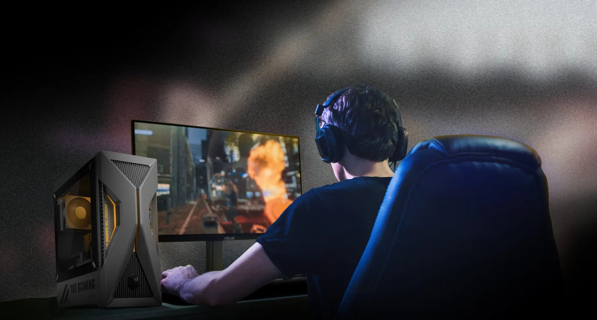 ASUS TUF GAMING T500 - T500MV-13420H0920-Gaming Gaming Masaüstü Bilgisayar H7