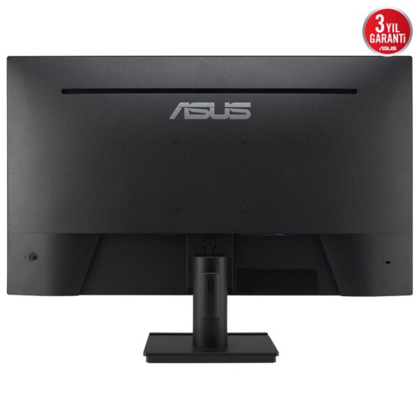 Yüksek çözünürlüklü Asus monitör arka görünüm, şık siyah tasarım, oyun ve çalışma için ideal, dayanıklı yapı, oyun ve grafik tasarımı odaklı, profesyonel bilgisayar monitörü, Masaüstü bilgisayar ekranı, oyun severler için uygun.