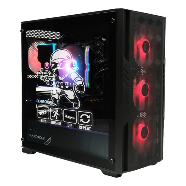 Gamer bilgisayar kasası, RGB aydınlatmalı iç donanım ve yüksek performanslı soğutucu fanlar ile üstün oyun deneyimi sağlar. Modern ve şık tasarımıyla oyuncuların favorisi.