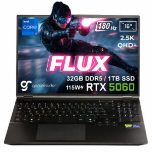 Gameraider Flux Gr16 Intel Core I7 14650hx Geforce Rtx 5060 8gb 115w 32gb Ddr5 1tb Ssd 16 Inç 2.5k Qhd+ 180hz Freedos Gaming Laptop Çanta Hediyeli 1