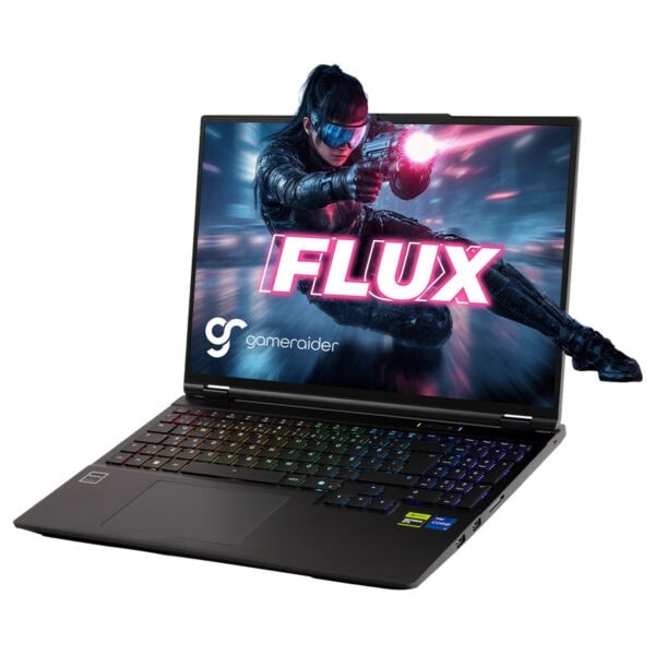 Yapay zeka ve oyun bilgisayarı, çok renkli ışıklı klavye, yüksek performanslı gaming laptopu, gamer için ideal.