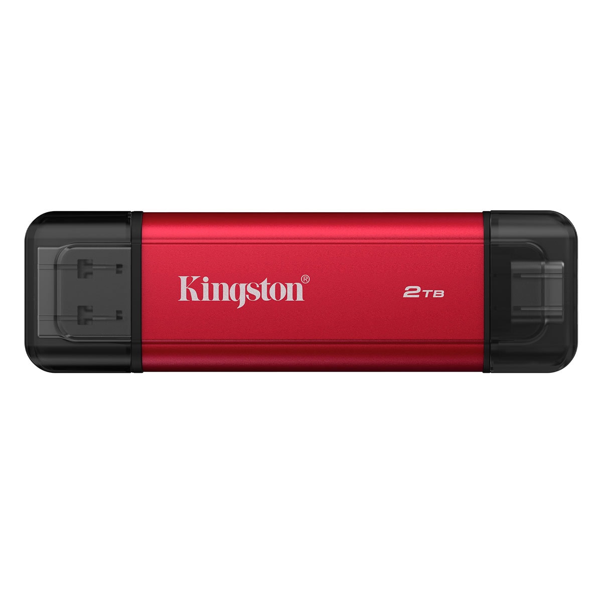 Yüksek kapasiteli kırmızı Kingston 2TB USB bellek, hızlı ve güvenli veri depolama için ideal. Taşınabilir tasarımıyla oyun ve dijital içerik aktarımını kolaylaştırır.