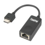 Yüksek kaliteli Lenovo ThinkPad USB-C Ethernet adaptörü, hızlı ve güvenilir kablolu internet bağlantısı sağlar. Özellikle ofis ve oyun ortamları için idealdir.