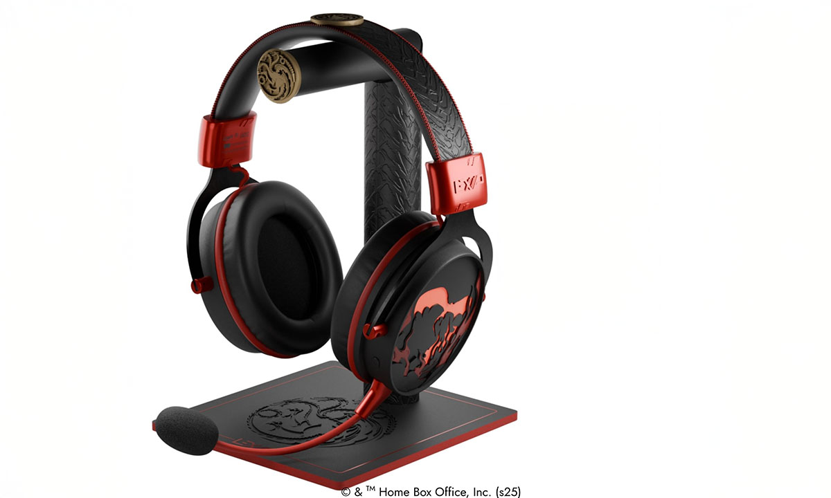 Lexip X Warner Game Of Thrones Targaryen Lisanslı Gaming Kulaklık H2