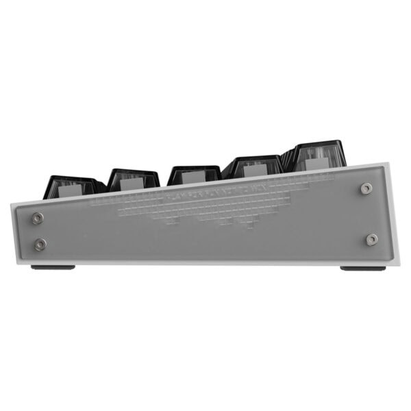 Yüksek performanslı bilgisayar klavye LED tuş ışıkları, dayanıklı ve şık tasarımıyla oyun ve ofis kullanımı için ideal, ergonomik ve hızlı yanıt veren mekanik anahtarlar içerir.