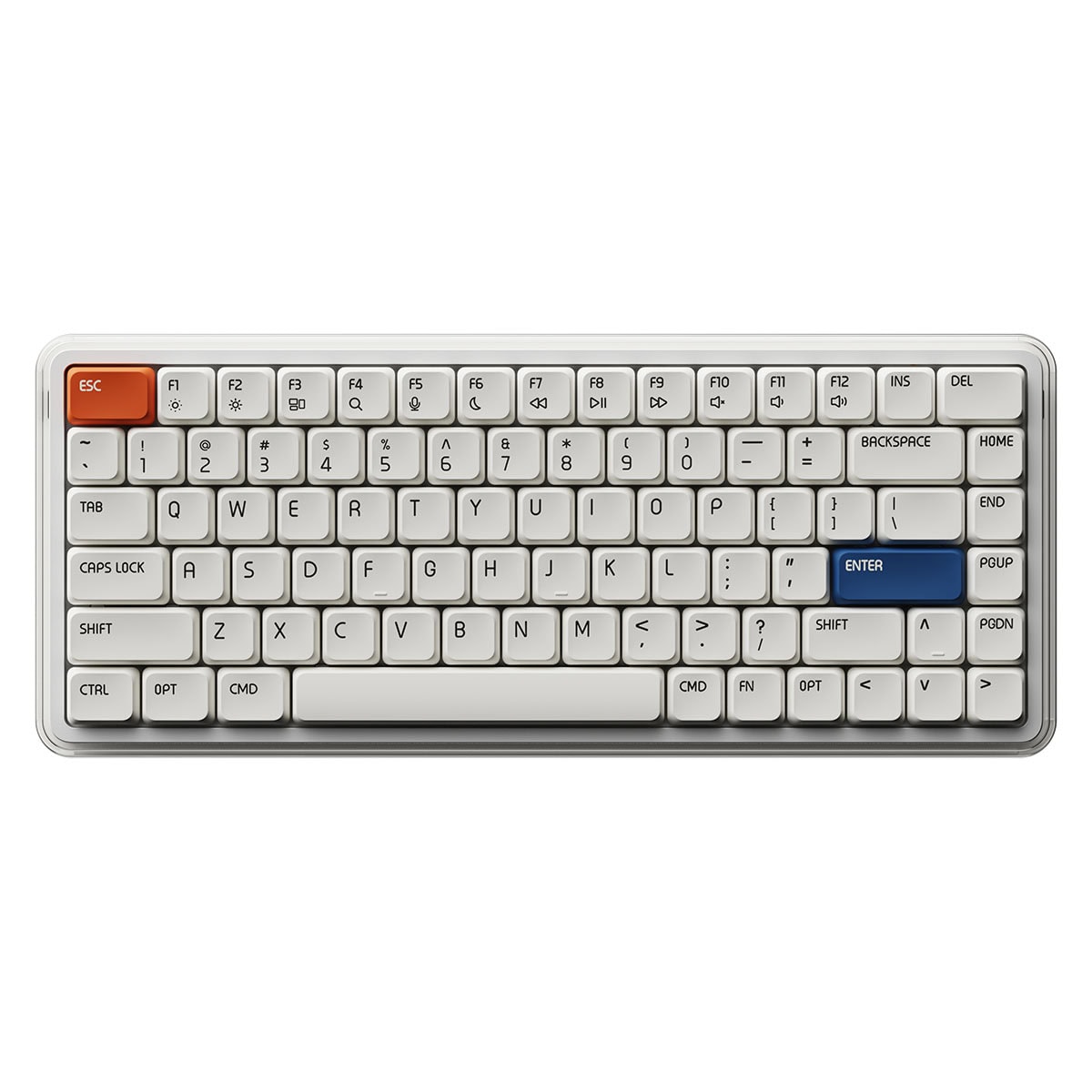 Klavye, ayrı renklerde fonksiyon ve tuşlarla tasarlanmış kompakt ve şık bilgisayar klavyesi. Oyun ve ofis kullanımı için uygun, ergonomik ve dayanıklı yapı.