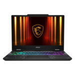 Yüksek performanslı MSI gaming dizüstü bilgisayarı arka plan ışıklı renkli klavye ile, güçlü grafik ve oyun deneyimi sunar.