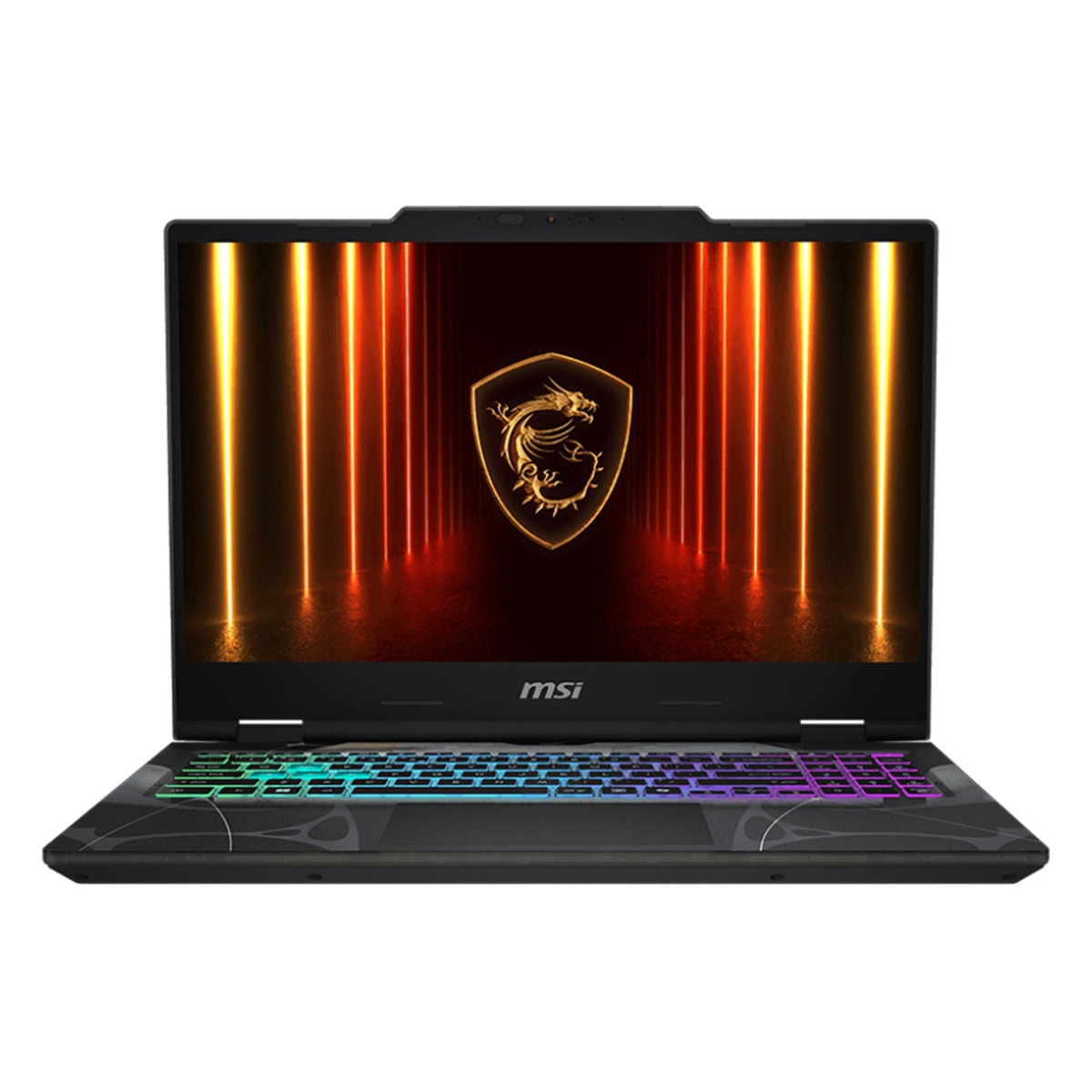 Yüksek performanslı MSI gaming dizüstü bilgisayarı, ışıklandırmalı RGB klavye ve güçlü grafik özellikleriyle oyun tutkunlarına özel tasarlanmış.