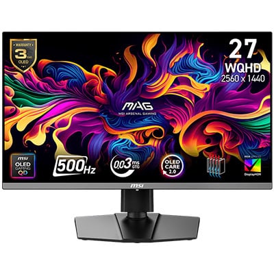 MSI MAG 272QP QD-OLED X50 Gaming Monitör H1