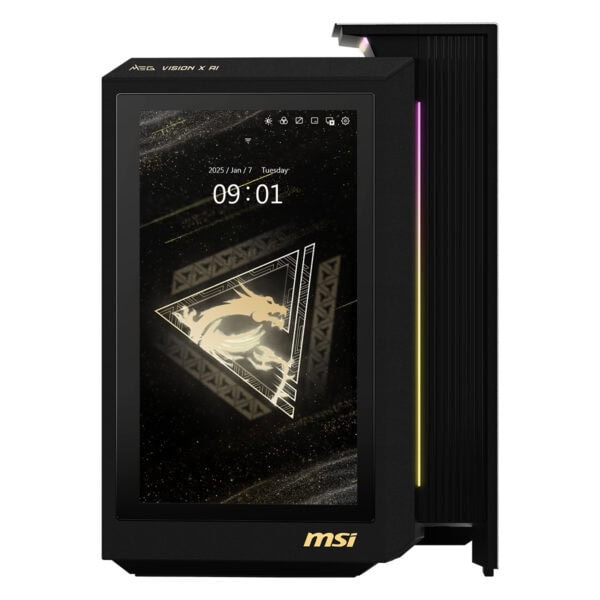 Yüksek performanslı MSI oyun bilgisayarı, şık tasarımı ve teknolojik özellikleriyle en iyi oyun deneyimi sağlar. RGB aydınlatmalı ve güçlü donanımıyla öne çıkan modern oyun bilgisayarı.