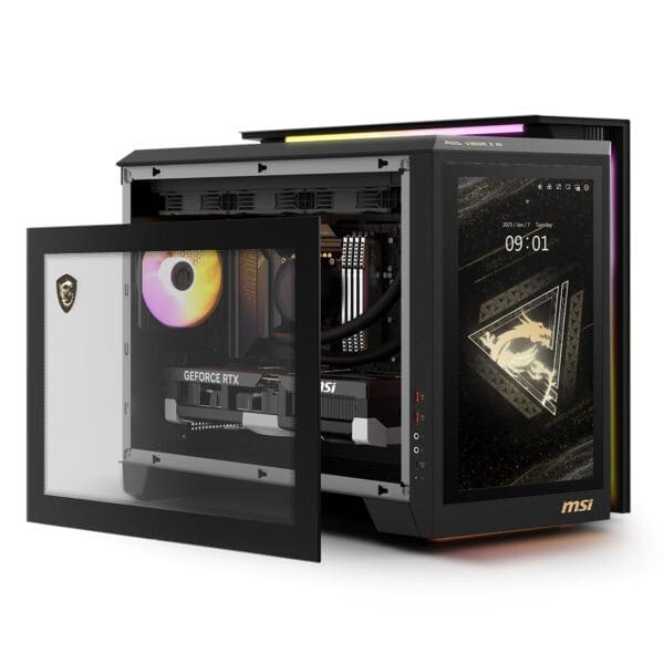 Yüksek performanslı gaming bilgisayarı, şık tasarımı ve ışıklandırmalı ekranı ile oyun tutkunları için ideal. MSI ekran ve güçlü donanım özellikleriyle en iyi oyun deneyimini sağlar.