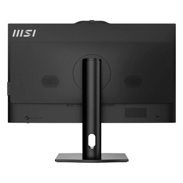 Yüksek çözünürlüklü MSI oyun monitörü arka görünüm, şık ve modern tasarım, güç ve bağlantı portlarıyla oyun ve grafik tasarım için optimal performans sağlar.