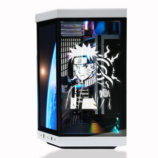 Gelişmiş gaming bilgisayarı, LED aydınlatmalı kasa ve yüksek performanslı donanımlar ile oyun tutkunlarının favorisi. İç tasarımı ve ışıklandırmasıyla dikkat çeken modern bilgisayar ekran görüntüsü.