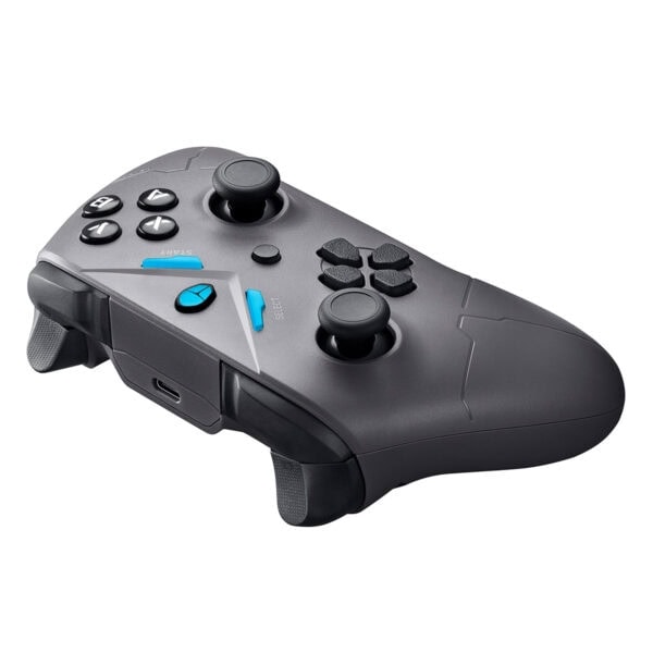 Yardımcı video game kontrol cihazı, yüksek performanslı kablosuz oyun denetleyicisi, PlayStation uyumlu, ergonomik tasarım, yüksek duyarlılık, hızlı tepki, oyun oynamak için ideal, konforlu tutuş.