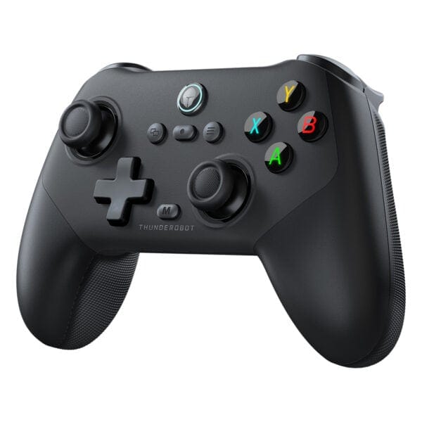 Yüksek performanslı Thunderbot oyun kontrol cihazı, rahat tutuş ve hassas kontrol için ergonomik tasarım, çeşitli düğmeler ve analog çubuklar ile gaming deneyimini artırır.
