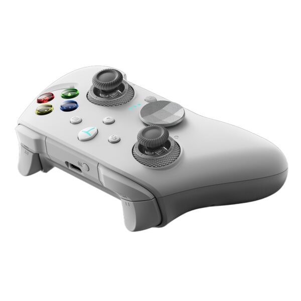 Yüksek kaliteli oyun kontrolcüsü, PS5 uyumlu, kablosuz oyun oynama, profesyonel oyun aksesuarı, hızlı tepki ve ergonomik tasarım.