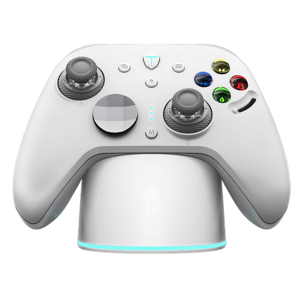 Yüzeyde yer alan yeni nesil oyun kolu, yüksek performans ve konfor sunan özellikleriyle öne çıkıyor. Renkli butonlar ve dayanıklı yapı ile Xbox Series X/ S uyumlu kablosuz gamepad, en sevdiğiniz video oyunları için ideal. Oyuncuların tercihi olan bu gamepad, hassas kontrol ve hızlı tepki süreleri ile oyun deneyimini üst seviyeye çıkarıyor. Ayrıca şık beyaz tasarımı ve ergonomik tasarımıyla dikkat çekiyor.