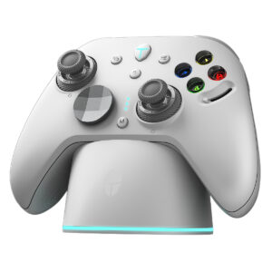 Yüksek çözünürlüklü oyun denetleyici, kablosuz Xbox Series X/S kontrol cihazı, renkli analog joystickler ve hassas butonlar ile modern gaming aksesuarı.