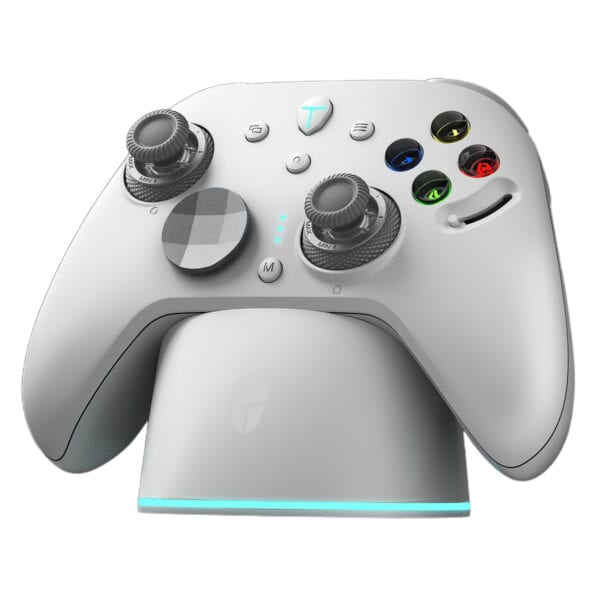 Yüksek çözünürlüklü oyun denetleyici, kablosuz Xbox Series X/S kontrol cihazı, renkli analog joystickler ve hassas butonlar ile modern gaming aksesuarı.