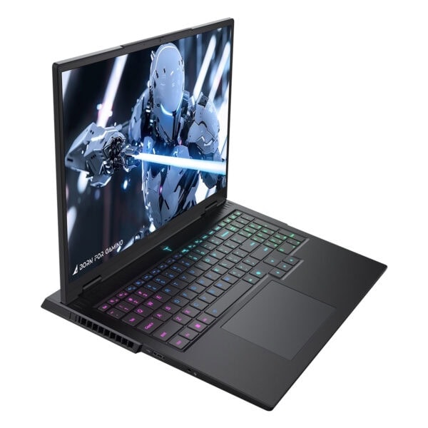 Gelişmiş oyuncu dizüstü bilgisayarı, yüksek performanslı ekran ve RGB aydınlatmalı klavye ile yüksek çözünürlüklü oyun içerikleri için tasarlandı.