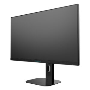 Yüksek çözünürlüklü bilgisayar monitörü, gaming ve ofis kullanımı için ideal, şık siyah tasarım, ergonomic stand, düşük gecikme süresi, yüksek yenileme hızına sahip oyuncu monitörü.