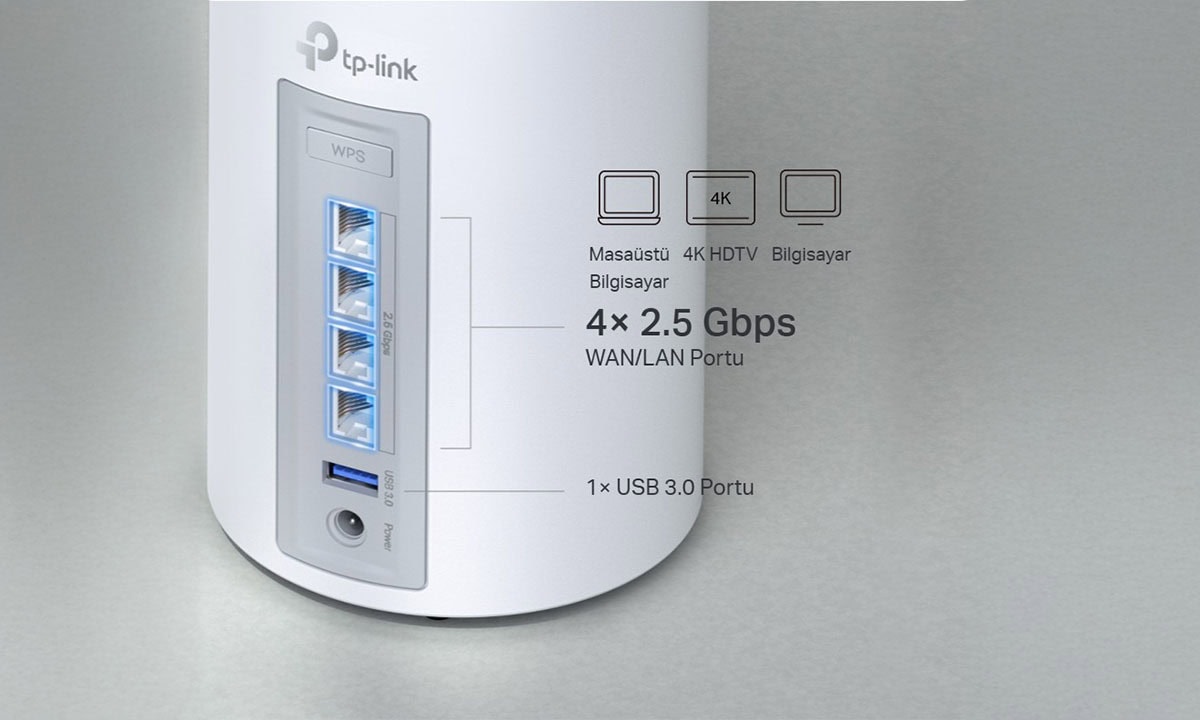Ultra Hızlı 2.5 Gbps Kablolu Performans