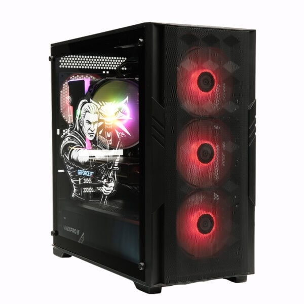 Yüksek performanslı oyun bilgisayarı, RGB aydınlatmalı soğutucuları ve şık tasarımıyla gaming ve e-spor tutkunları için ideal. Güçlü donanımı ve RGB LED fanlarıyla dikkat çekiyor.