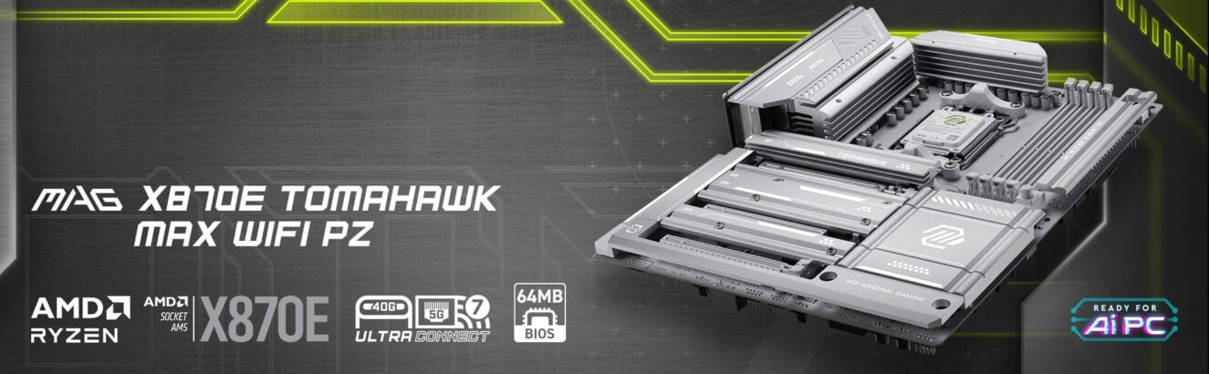 MSI MAG X870E TOMAHAWK MAX WIFI PZ Anakart H1