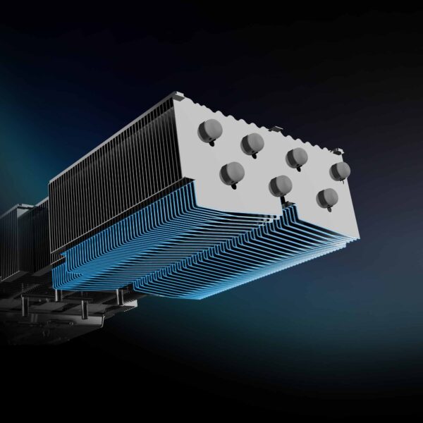 Yüksek performanslı bilgisayar soğutucu parça, gelişmiş CPU ve GPU soğutma teknolojisi, veri merkezi ve oyun donanımı soğutma çözümleri için uygun.