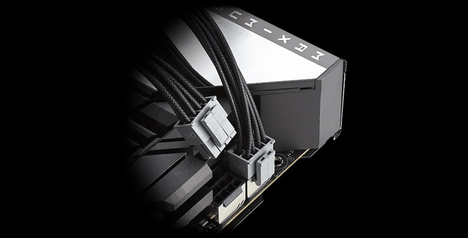 ROG THOR 1600W Titanium III Güç kaynağı ve kablolarıyla yüksek performanslı bilgisayar donanımı, oyun ve grafik işler için ideal.