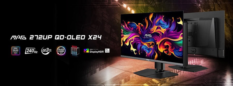 Yüksek çözünürlüklü gaming monitörü, 240Hz tazeleme hızı, QD-OLED ekran teknolojisi ve HDR desteği ile en iyi oyun deneyimini sunar.