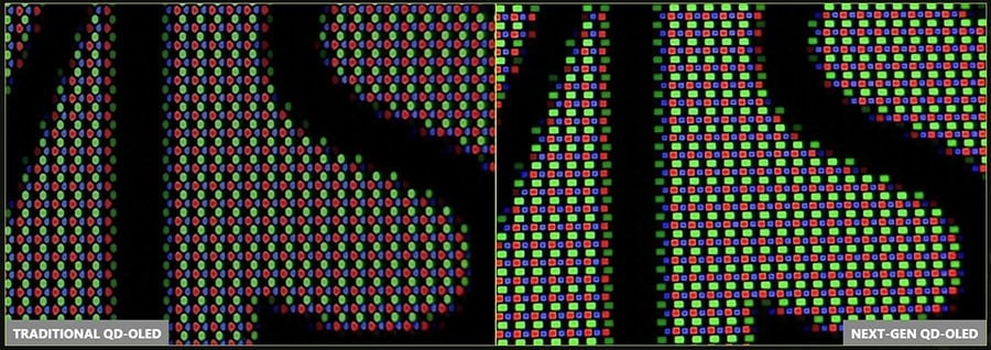 Piksel dolu renkli LCD ekran detayları, yüksek çözünürlüklü OLED teknolojisi ve oyun ekranları, modern ve yenilikçi ekran çözümleri, oyun ve grafik tasarımı amacıyla en iyi görüntü kalitesi, kalite ve teknolojik gelişmeler.
