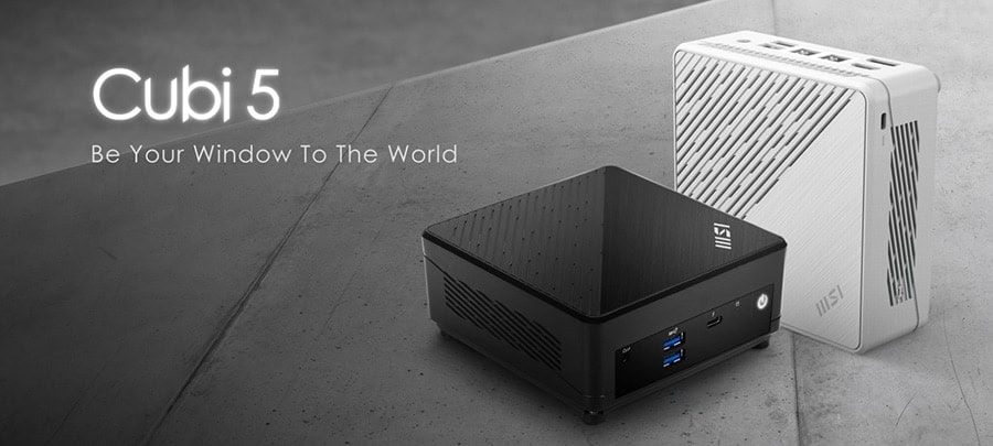 MSI CUBI 5 12M-005EU Intel Core i3-1215U 8GB 256GB SSD Windows 11 Home Siyah Mini Bilgisayar 2