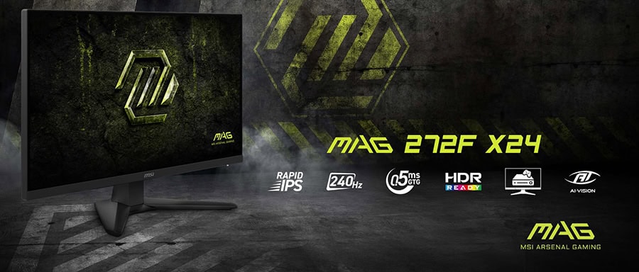 MSI MAG 272F X24 Gaming Monitör H2