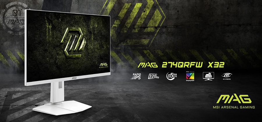 MSI MAG 274QRFW X32 Gaming Monitör H2