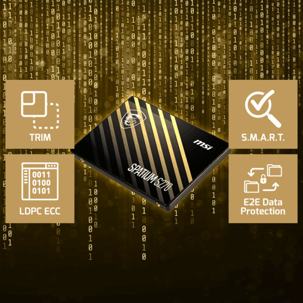 MSI SPATIUM S270 SATA 2.5 SSD H4