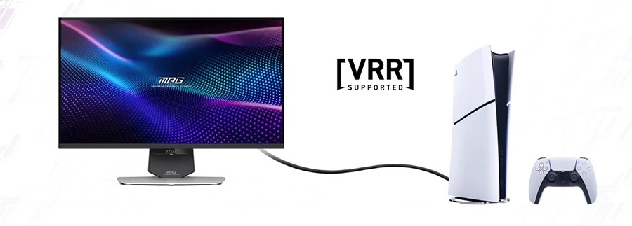 Yüksek kaliteli oyun monitörü, PS5 ve VRR desteği, modern tasarım ve performans özellikleriyle en iyi oyun deneyimini sunar.
