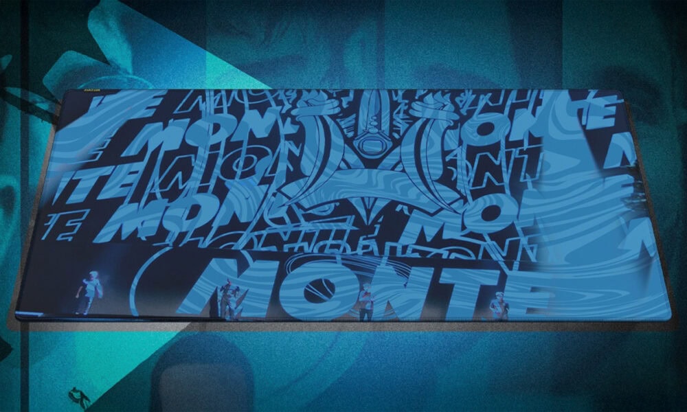 Hayali oyun konsolu veya kısayol ile tasarlanmış, neon renkleri ve detaylı grafiklerle dikkat çeken modern gaming masaüstü veya oyuncu cihazı.