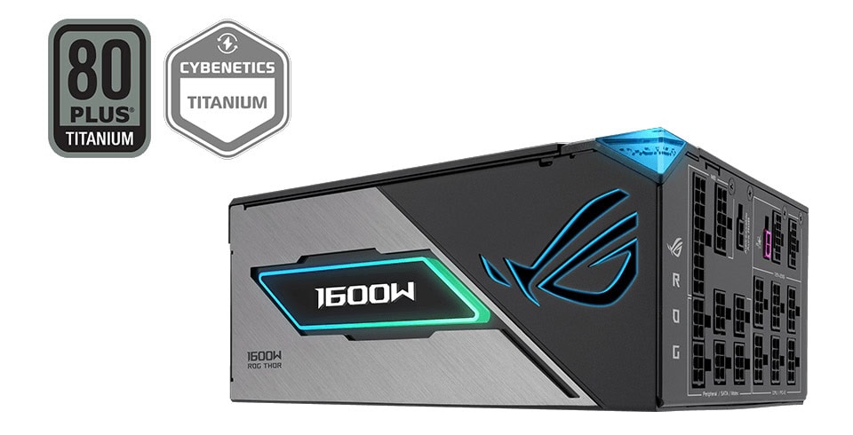 ROG THOR 1600W Titanium III ASUS ROG THOR 1600W Titanium III Güç Kaynağı H7