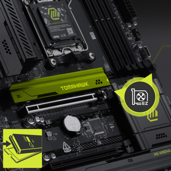 MSI MAG B850 TOMAHAWK WIFI Anakart H8