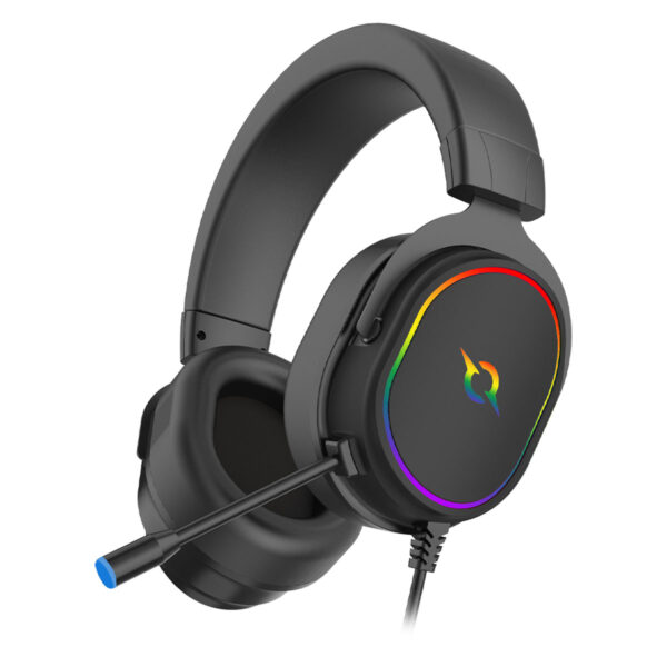 Yüksek kaliteli oyun kulaklığı, RGB ışıklandırmalı ve rahatsızlık vermeyen ergonomik tasarımıyla oyun deneyimini artırır. Mikrofonu ve ses kalitesiyle oyuncular için ideal seçim.