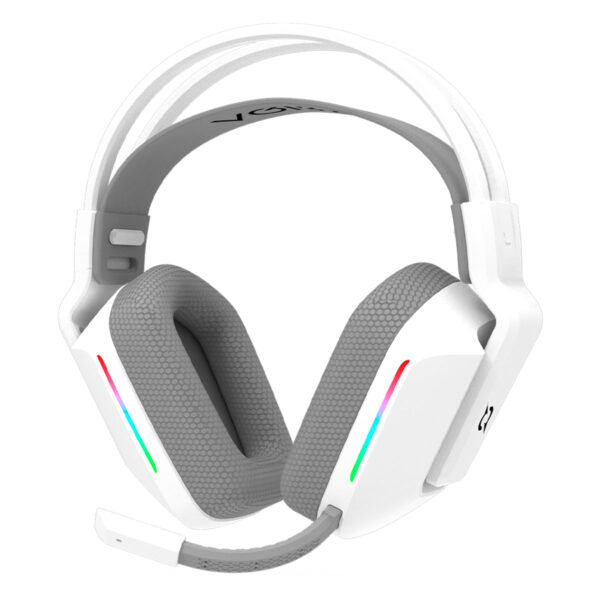 Yapay zeka destekli oyun kulaklığı, rahat ergonomik tasarım ve RGB aydınlatma özellikleriyle yüksek kaliteli ses deneyimi sağlar.