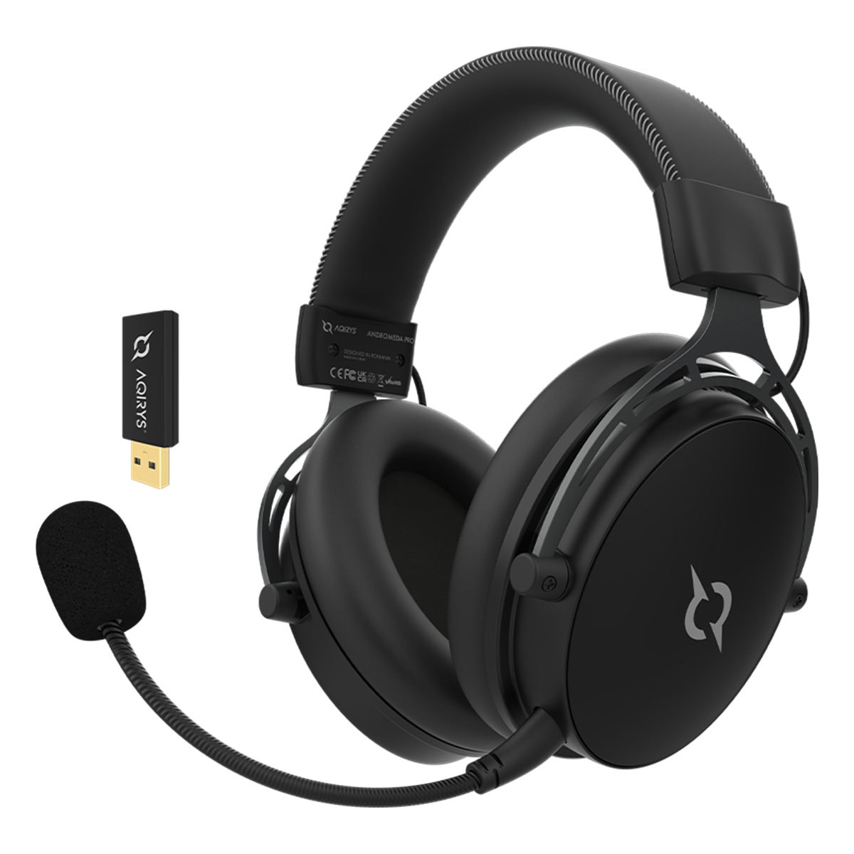 Yüksek kaliteli oyun mikrofonlu kablosuz oyun kulaklığı ve USB dongle, profesyonel ses deneyimi ve rahat kullanım sağlar. Gaming ve ses için optimize edilmiş PC ve konsol uyumlu headset.