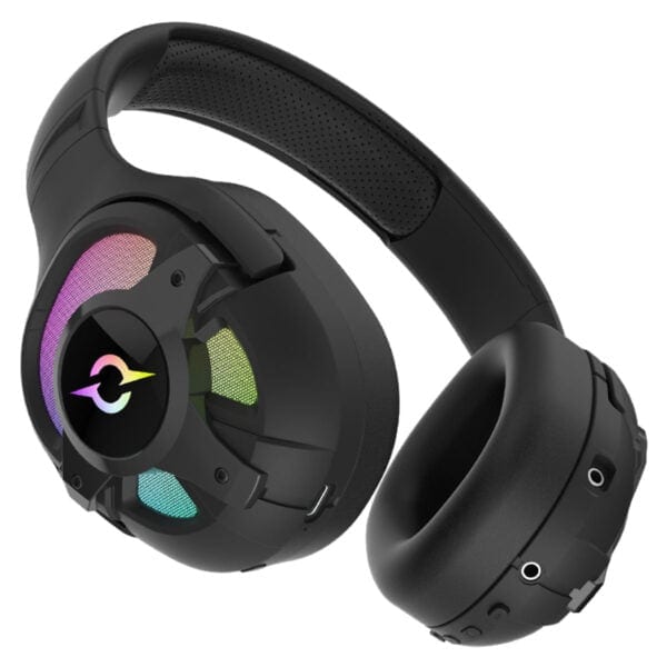Yüksek kalite oyuncu kulaklığı, renkli LED ışıklandırmalı ve ergonomik tasarımla gaming deneyimini artırır. Kablosuz veya kablolu seçenekleriyle rahat ve üstün ses performansı sağlar.